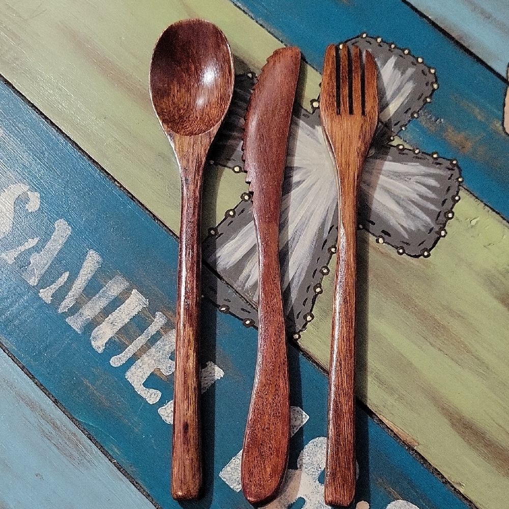 Wooden Utensil Set